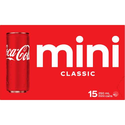 Coca-Cola Soft Drink Mini Cans