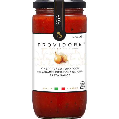 Providore Vine Ripened Tomatoes With Caramelised Baby Onions Pasta Sauce