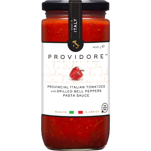 Providore Italian Tomatoes With Grilled Red Peppers Pasta Sauce