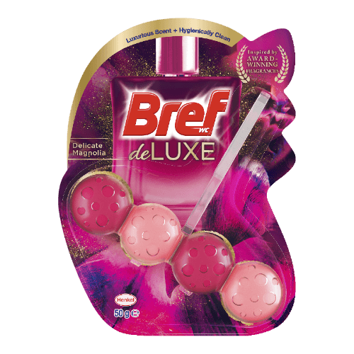 Bref Deluxe Delicate Magnolia Toilet Cleaner Block