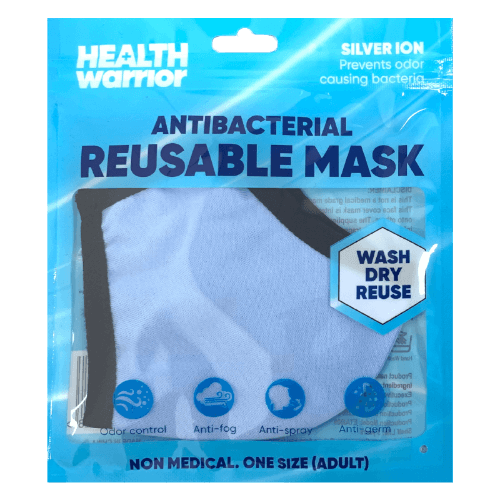 Health Warrior Antibacterial Reusable Face Mask