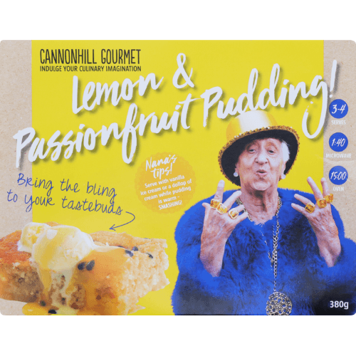 Cannonhill Gourmet Lemon & Passionfruit Pudding