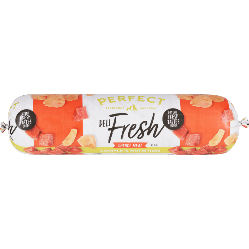 Perfect Deli Fresh Chunky Meat Dog Roll
