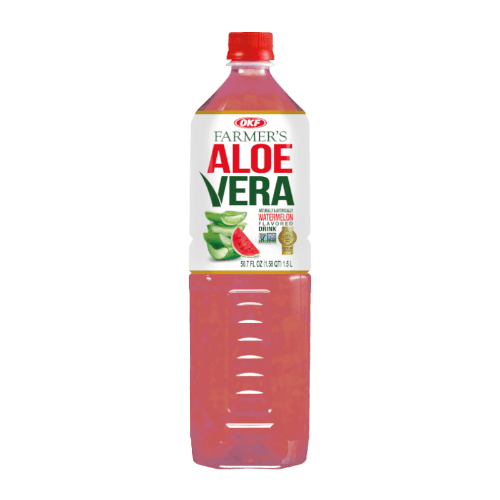 OKF FARMER'S Aloe Vera Watermelon Flavoured Drink 1.5 L