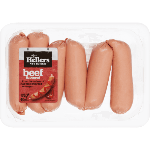 Hellers Beef Flavoured Sausages
