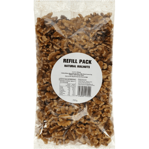 Natural Walnuts Refill Pack 750 g