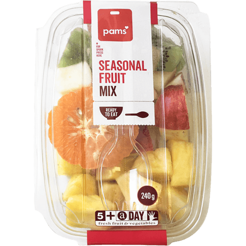 Pams Fresh Cut Seasonal Fruit Mix 240 g