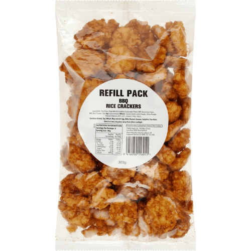 BBQ Rice Crackers Refill Pack