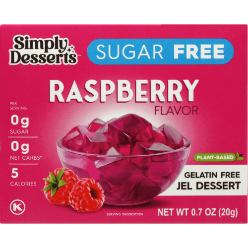 Simply Desserts Sugar Free Raspberry Flavour Instant Pudding