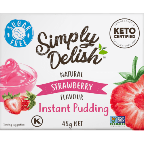 Simply Delish Strawberry Instant Pudding 48 g