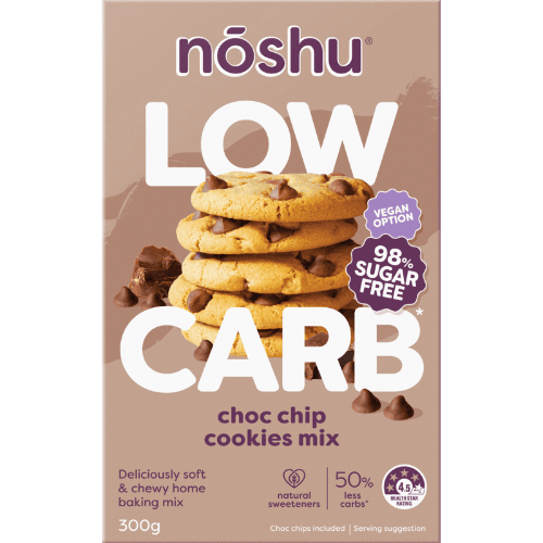 Noshu Low Carb Choc Chip Cookies