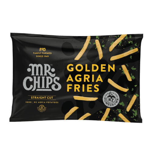 Mr Chips Golden Agria Straight Cut Fries 900 g