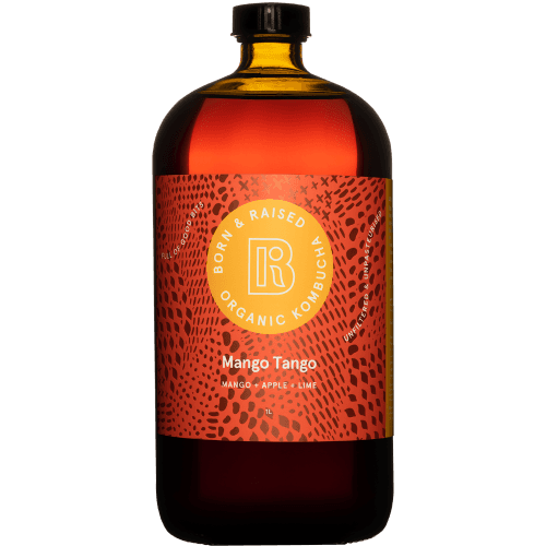Born And Raised Mango Tango Organic Kombucha