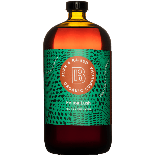 Born And Raised Feijoa Lush Organic Kombucha