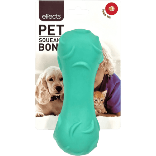 Effects Squeaky Bone Pet Toy