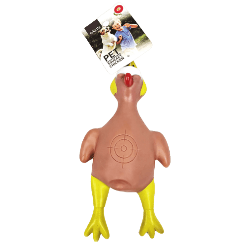 Effects Squeaky Chicken Pet Toy