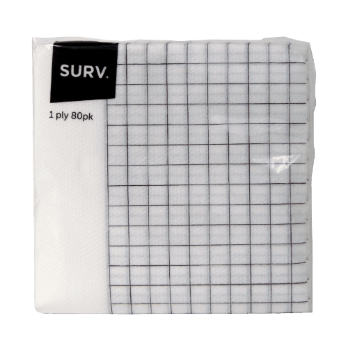 Surv Designer Luncheon 1ply Napkins