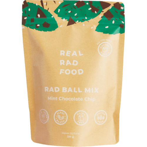 Real Rad Food Mint Chocolate Chip Ball Baking Mix