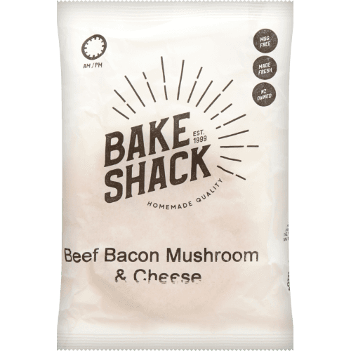 Bake Shack Beef Bacon Mushroom & Cheese Pie 200 g