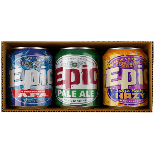 Epic Remix Beer Cans