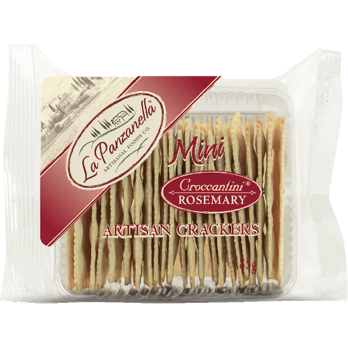La Panzanella Rosemary Mini Artisan Crackers