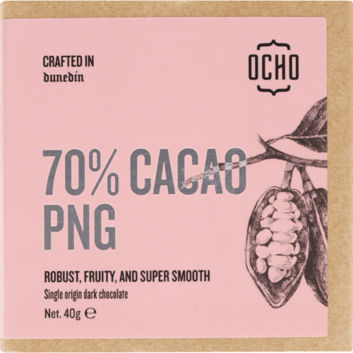 Ocho 70% Cacao PNG Chocolate Block