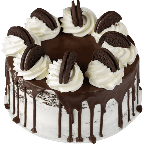 Cookies & Creme Drip Cake