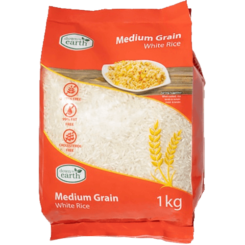 Down to Earth Medium Grain White Rice