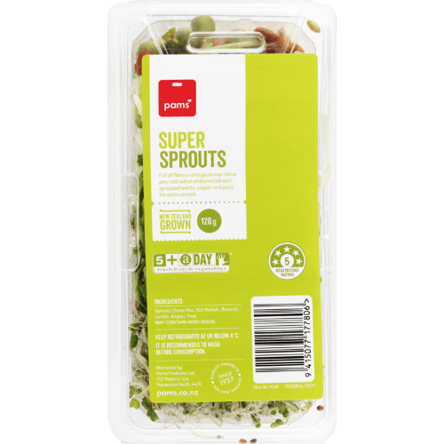 Pams Super Sprouts 120 g