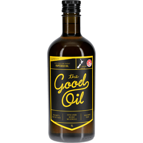 The Good Oil Cold Pressed Extra Virgin New Zealand Rapeseed Oil