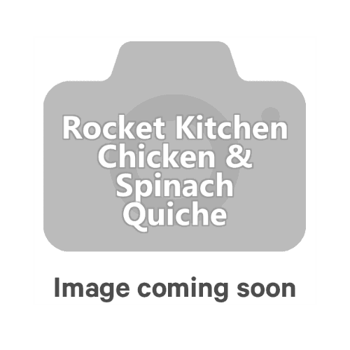 Rocket Kitchen Chicken & Spinach Quiche