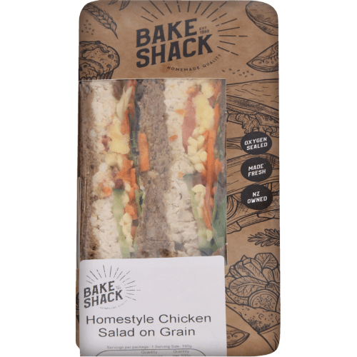 Bake Shack Homestyle Chicken Salad On Grain Sandwich