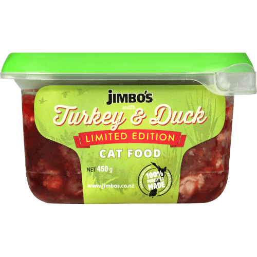 Jimbo's Turkey & Duck Cat Food 450 g