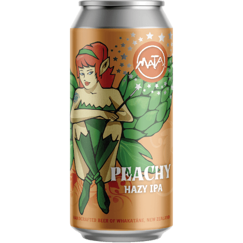 Mata Fairy Hopmother Peachy Hazy IPA 440 mL