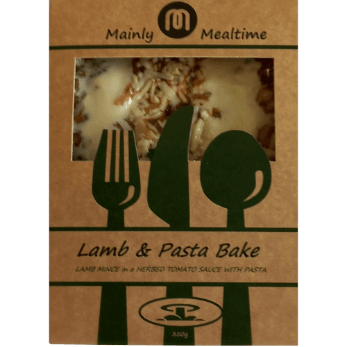 Mainly Mealtime Lamb & Pasta Bake Ready Meal
