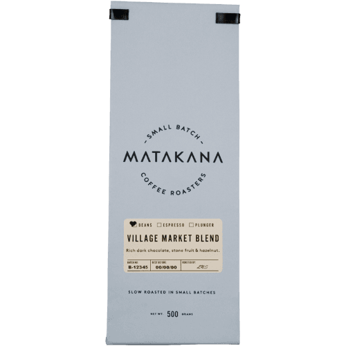 Matakana Coffee Roasters Village Market Blend Whole Bean Coffee