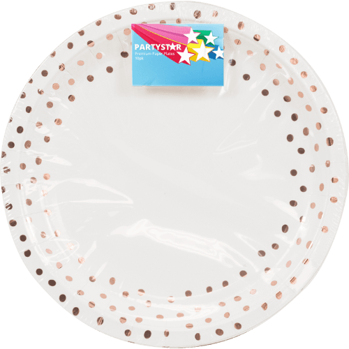 Korbond Partystar Premium Paper Plates 10 pack