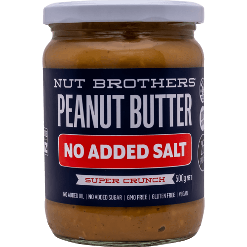Nut Brothers Super Crunch No Added Salt Peanut Butter