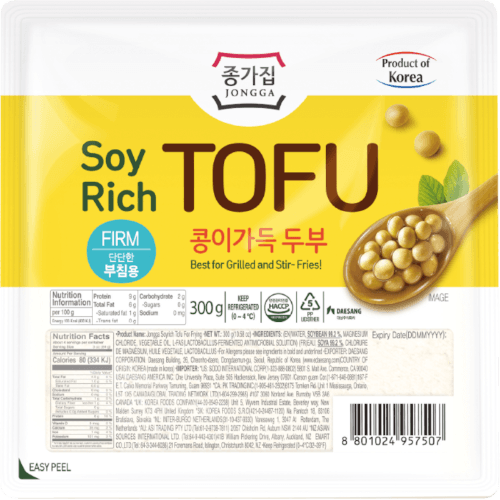 Daesang Soy Rich Firm Tofu Tub 300 g