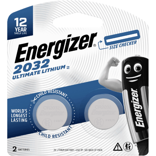 Energizer Lithium Battery 2032 2 pack
