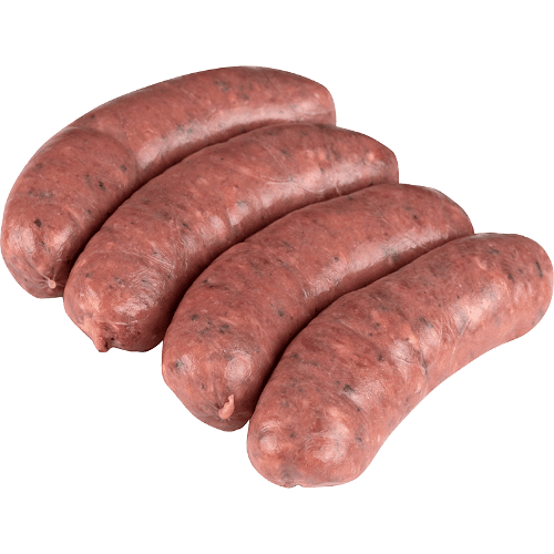 Angus Beef With Garlic & Herb Sausages