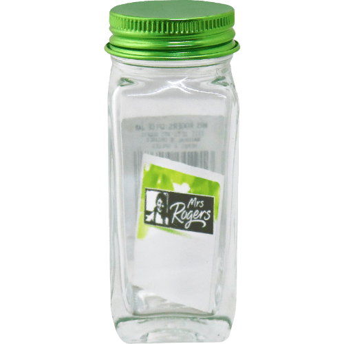 Mrs Rogers Glass Jar