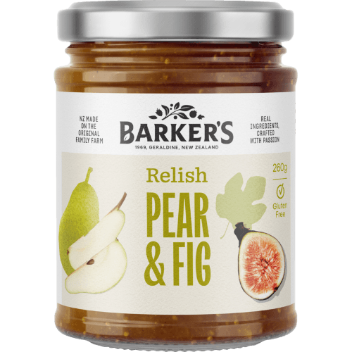 Barker's Pear & Fig Relish