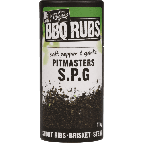 Mrs Rogers Salt Pepper & Garlic Pitmasters S.P.G BBQ Rub