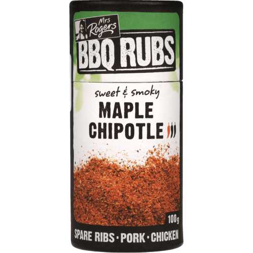 Mrs Rogers Sweet & Smokey Maple Chipotle BBQ Rub