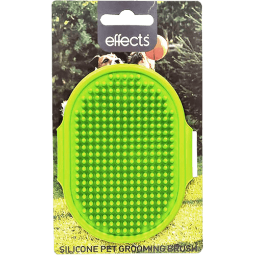 Effects Silicone Pet Grooming Brush