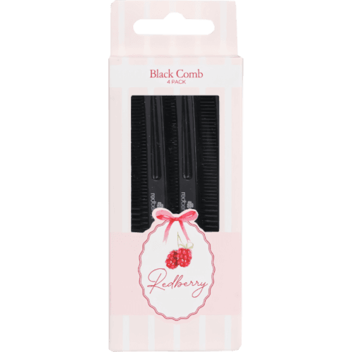 Korbond Redberry Black Pocket Combs