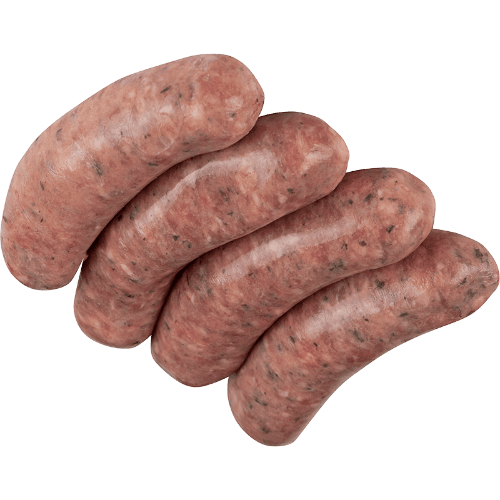 Lamb Garlic & Herb Sausages per kg