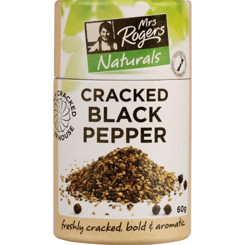 Mrs Rogers Naturals Cracked Black Pepper