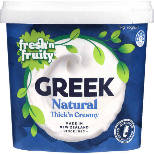 Fresh 'n Fruity Greek Natural Thick 'n Creamy Yoghurt